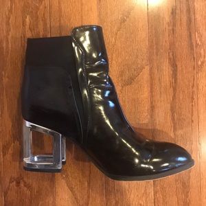 Jeffrey Campbell patent booties 8
